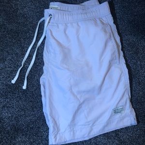 Modern Amusement swim trunks